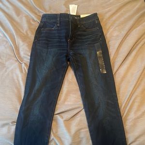 American eagle dark wash skinny jeans